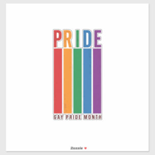 Vintage Pride Month Rainbow Typography Shirt Desig