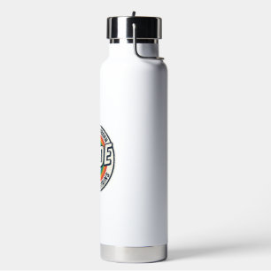 Vintage Pride Protest Rainbow Badge Vector Design_ Water Bottle