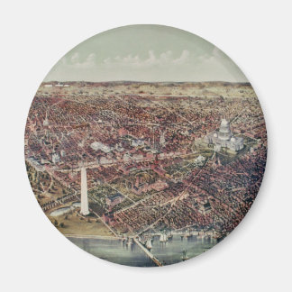 Vintage Print of Washington, D.C. Magnet