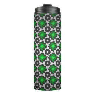 Vintage pro-vance style. Flower vintage seamless p Thermal Tumbler