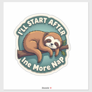 Vintage Procrastination Sloth Funny Student Shirt 