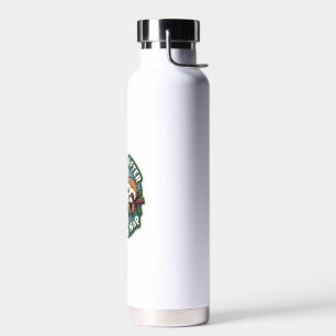 Vintage Procrastination Sloth Funny Student Shirt Water Bottle