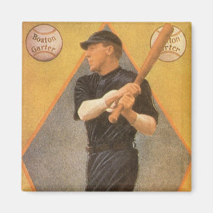 Vintage Product Label Art, Boston Garter for Socks Magnet