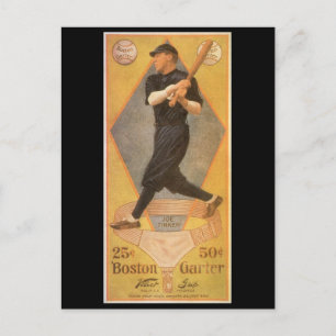 Vintage Product Label Art, Boston Garter for Socks Postcard