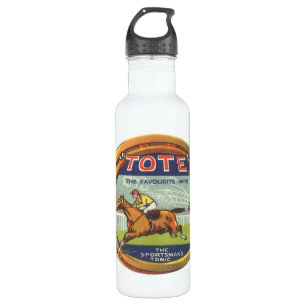 Vintage Product Label Art, Tote Sportsman's Tonic 710 Ml Water Bottle