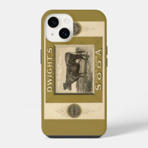 Vintage Product Label, Dwight's Bicarbonated Soda iPhone 14 Case