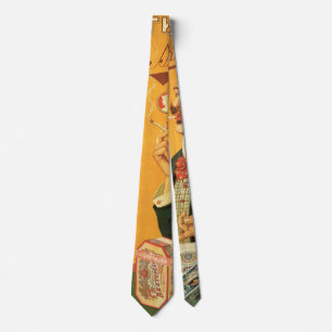 Vintage Product Label, Russian Cigarette Tobacco Tie