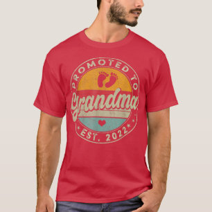 Vintage Promoted To Grandma Est T-Shirt