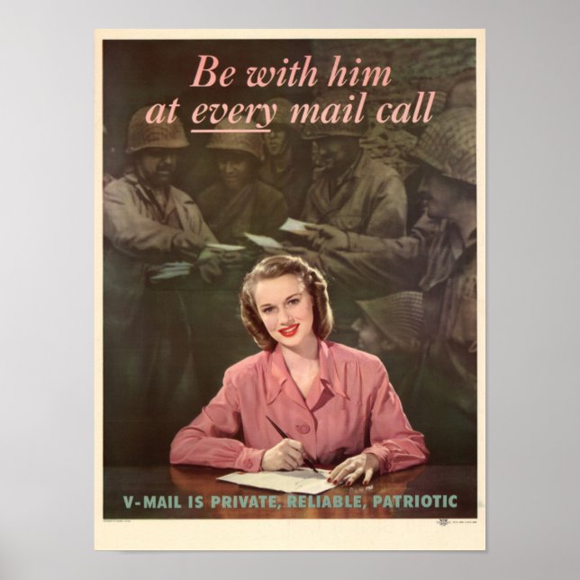 Vintage Propaganda Poster (Front)
