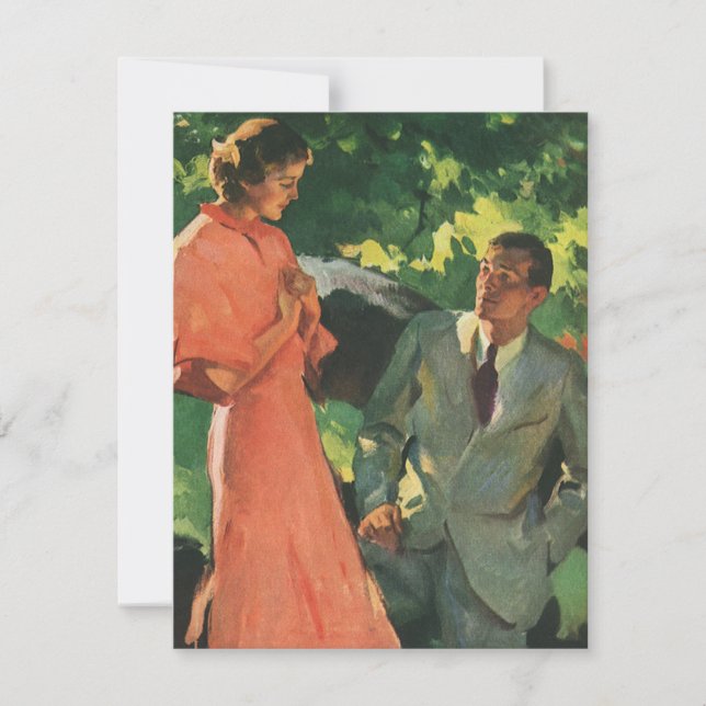 Vintage Proposal; Will You Marry Me? (Front)