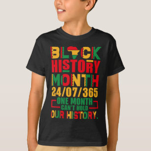 Vintage Proud Black Heritage Black History Month 2 T-Shirt