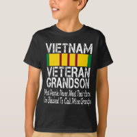 Vintage Proud Vietnam Veteran Grandson Combat Vet