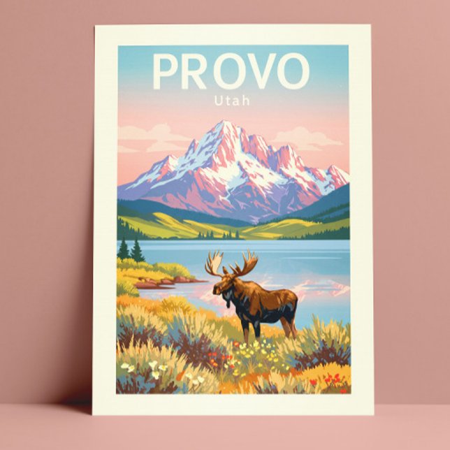 Vintage Provo Utah Postcard (Creator Uploaded)