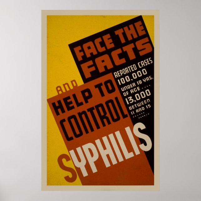 Vintage Public Health Poster (Front)