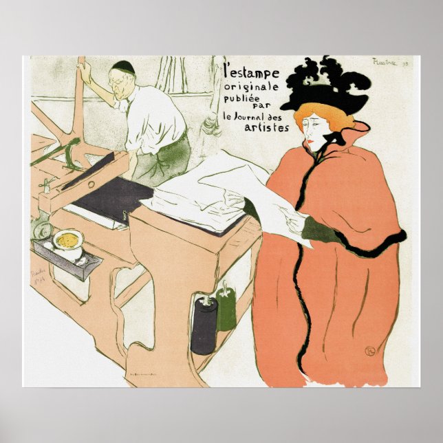 Vintage Publishing Ad Poster (Front)