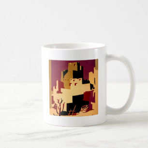 Vintage Pueblos of the Southwest WPA Poster Art Coffee Mug