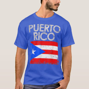 Vintage Puerto Rico Puerto Rican Flag Pride T-Shirt
