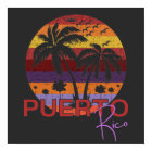 Vintage Puerto Rico Summer Beach