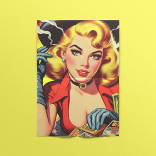 Vintage Pulp Country Girl Tissue Paper
