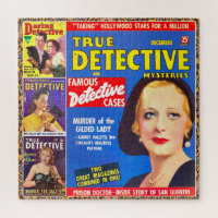 vintage PULP MAGAZINE COVER ART 1940S