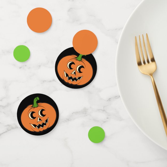 Vintage Pumpkin Confetti (Group)