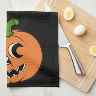 Vintage Pumpkin Tea Towel