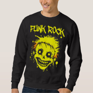 Vintage Punk Rock Concert  Punk Sweatshirt