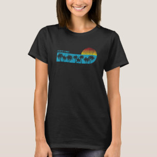 Vintage Punta Cana Beach Palm Trees Retro 70s Boys T-Shirt