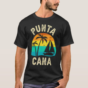 Vintage Punta Cana Sunset  Matching Family Vacatio T-Shirt