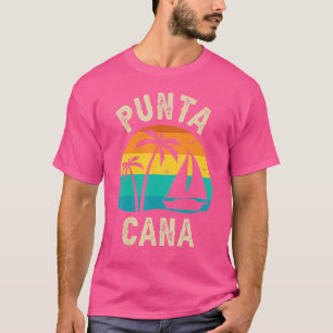 Vintage Punta Cana Sunset  Matching Family Vacatio T-Shirt