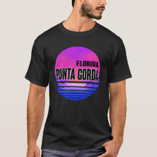 Vintage Punta Gorda  Vaporwave Florida T-Shirt