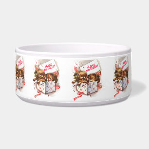 Vintage Puppy Art Birthday Puppies