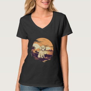 Vintage Puppy at Sunset T-shirt