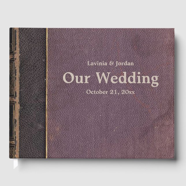 Vintage Purple Book (Front)