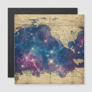 Vintage Purple Celestial World Map (6)