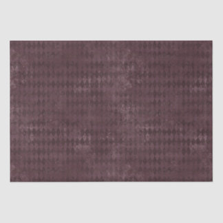 Vintage Purple Harlequin Pattern  Tissue Paper