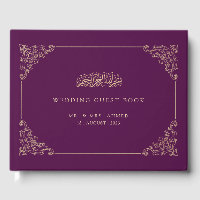 Vintage Purple Islamic Muslim Wedding