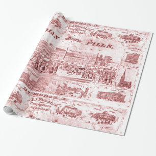 "Vintage-Quackery" Wrapping Paper