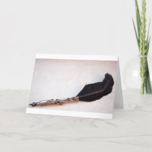 Vintage Quill Photography Card