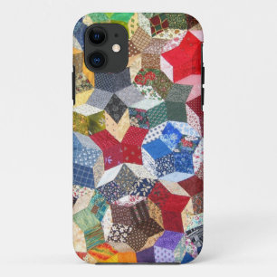 Vintage Quilt Seamstress Geometric Pattern Case-Mate iPhone Case