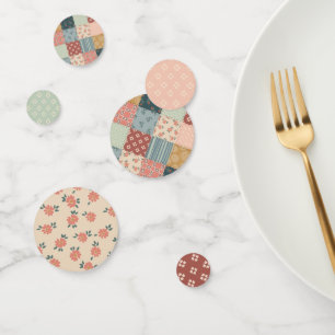 Vintage Quilt Table Confetti