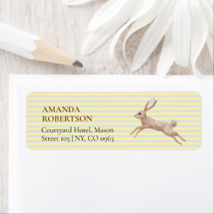 Vintage Rabbit Address Labels