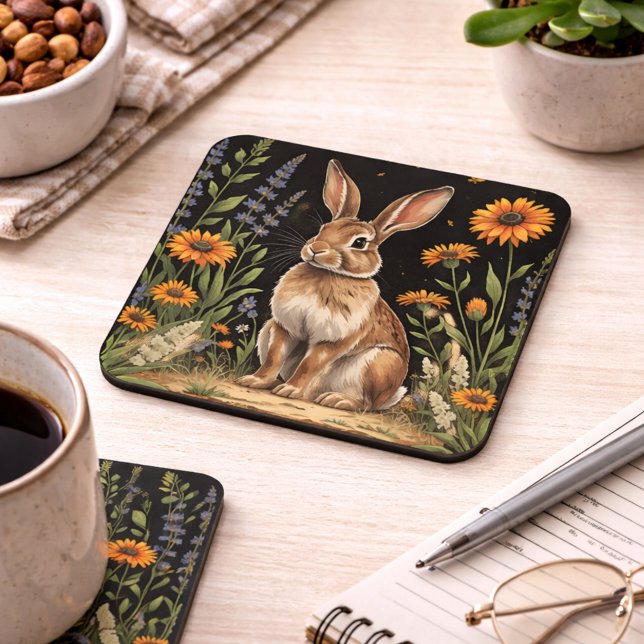 Vintage Rabbit  Coaster (Creator Uploaded)