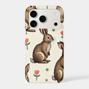 Vintage rabbit pattern