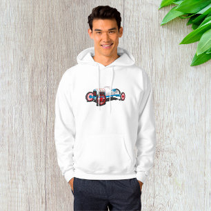 Vintage Race Car Classic Auto Hoodie