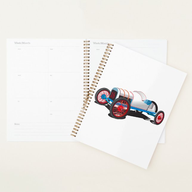Vintage Race Car Classic Auto Planner (Creator Uploaded)