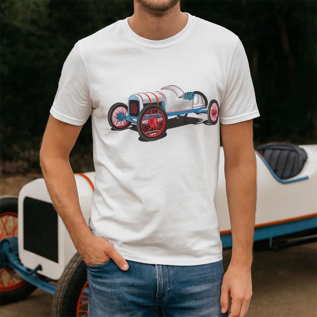 Vintage Race Car Classic Auto T-Shirt (Creator Uploaded)