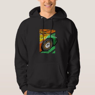 Vintage Race Car Old School 90s 80s Racing Livery Hoodie