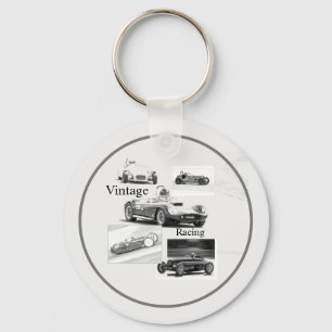 Vintage Racing Key Ring