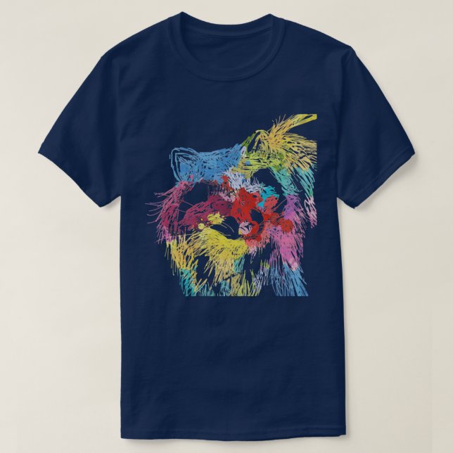 Vintage Racoon T-Shirt (Design Front)
